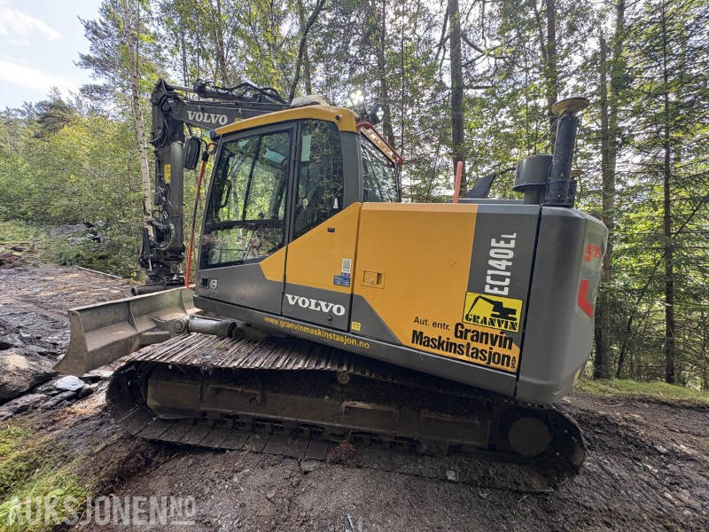 2018 Volvo EC 140EL - Tilt - GPS - ny sertifisering - 6 818 TIMER - Escavadeira: foto 4 2018 Volvo EC 140EL - Tilt - GPS - ny sertifisering - 6 818 TIMER - Escavadeira: foto 4