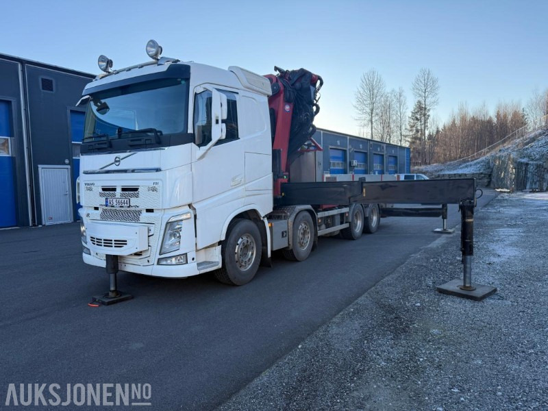 2018 Volvo FH540 KRANBIL HMF8520 KRAN M/JIBB EURO 6 SERVICEHISTORIKK 551HK. - Camião grua: foto 1 2018 Volvo FH540 KRANBIL HMF8520 KRAN M/JIBB EURO 6 SERVICEHISTORIKK 551HK. - Camião grua: foto 1