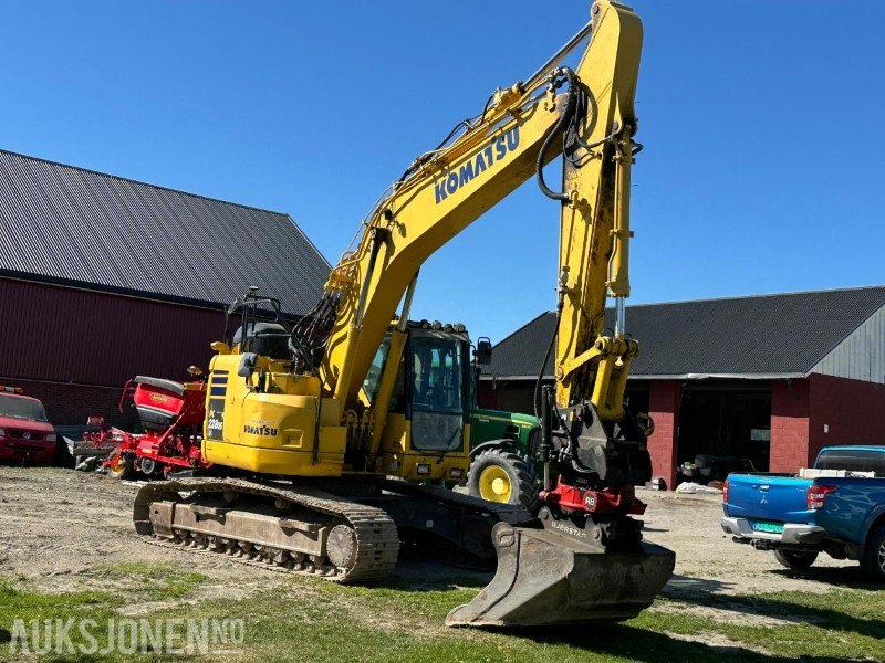 Escavadeira 2019 Komatsu PC228USLC-11 - Gravemaskin - Tiltrotator R8 - Topcon GPS - 2skuffer - Sentralsmøring - 4467timer: foto 6