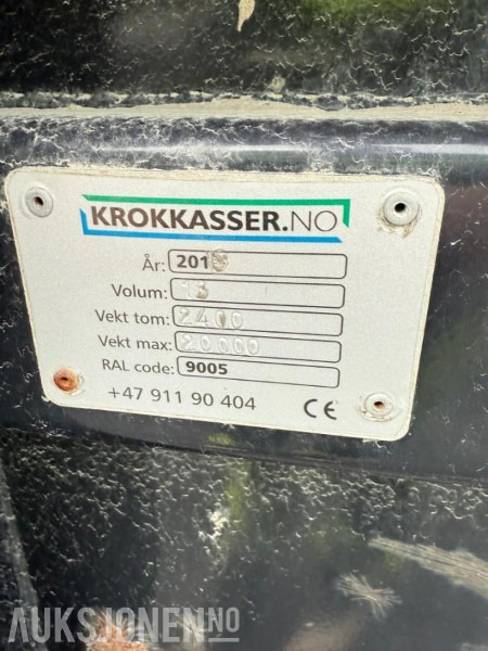 2019 Krokkasse 580cm - Camião polibenne: foto 3 2019 Krokkasse 580cm - Camião polibenne: foto 3