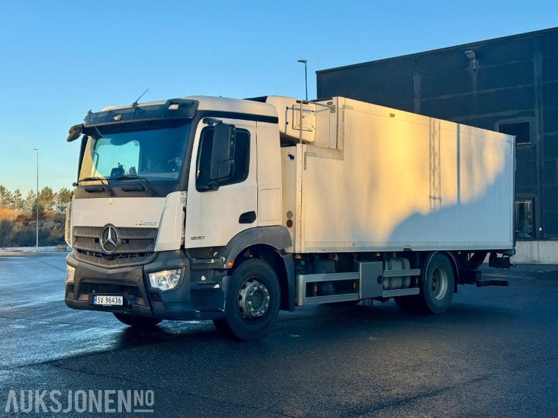 2019 Mercedes-Benz Antos 1824 4x2 - Skapbil m/kjøl og lift – Eu-godkjent til 05/26 - Km: 146689 - Camião furgão: foto 1 2019 Mercedes-Benz Antos 1824 4x2 - Skapbil m/kjøl og lift – Eu-godkjent til 05/26 - Km: 146689 - Camião furgão: foto 1