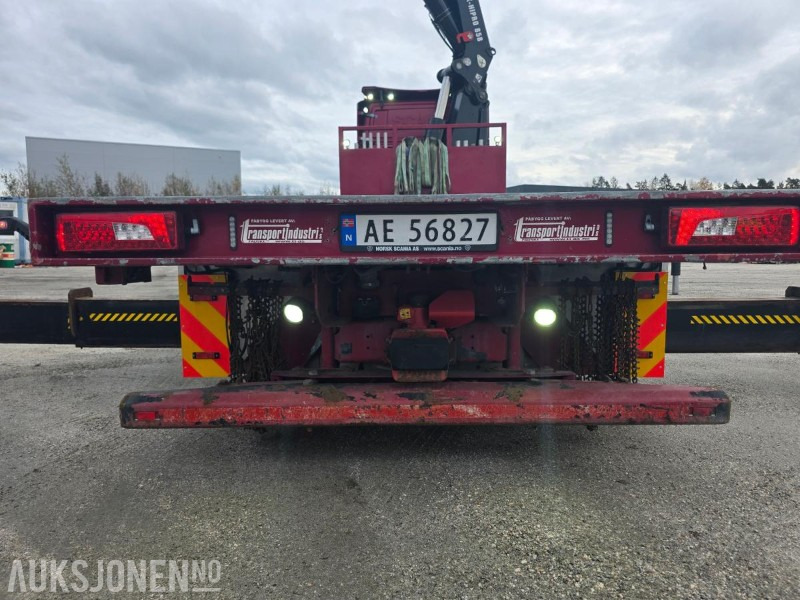 Camião grua 2019 Scania R-serie 580 kranbil / EURO 6 / Topp utstyrt / servicehistorikk / HIAB-kran 858, 80 Tm / Nylig EU: foto 20