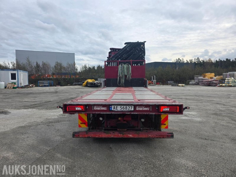 Camião grua 2019 Scania R-serie 580 kranbil / EURO 6 / Topp utstyrt / servicehistorikk / HIAB-kran 858, 80 Tm / Nylig EU: foto 7
