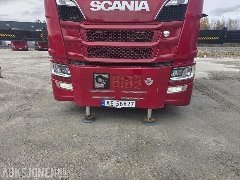 Camião grua 2019 Scania R-serie 580 kranbil / EURO 6 / Topp utstyrt / servicehistorikk / HIAB-kran 858, 80 Tm / Nylig EU: foto 14