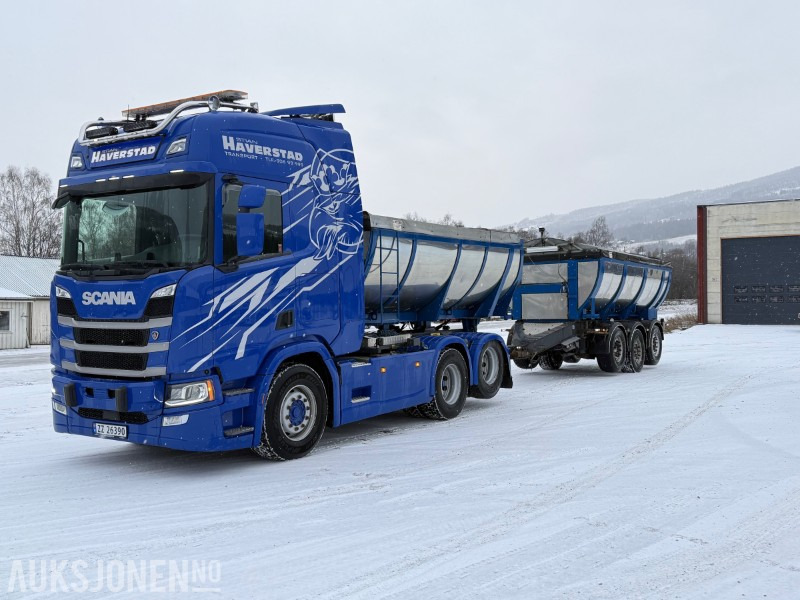 2019 Scania R-serie 6x2NB kombibil - Brøyterigget - Camião basculante: foto 1 2019 Scania R-serie 6x2NB kombibil - Brøyterigget - Camião basculante: foto 1