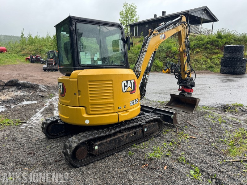 2020 Cat 303,5 ECR Gravemaskin - Beltegraver - Rototilt - 3 skuffer - Escavadeira: foto 5 2020 Cat 303,5 ECR Gravemaskin - Beltegraver - Rototilt - 3 skuffer - Escavadeira: foto 5