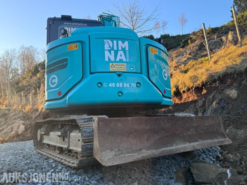 2021 Kobelco SK75SR-7 - 8 tonns Gravemaskin - Sentralsmøring - Engcon tiltrotator - Hammer - Pusskuffe - Gallerskufffe - Graveskuffe - Smalskuffe og Klype - Gått 2732 timer - Escavadeira: foto 4 2021 Kobelco SK75SR-7 - 8 tonns Gravemaskin - Sentralsmøring - Engcon tiltrotator - Hammer - Pusskuffe - Gallerskufffe - Graveskuffe - Smalskuffe og Klype - Gått 2732 timer - Escavadeira: foto 4