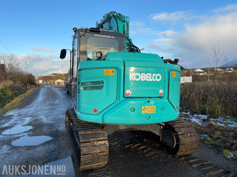 2021 Kobelco SK75SR-7 Gravemaskin med skjær, tiltrotator med gripekassett, nylig sertifisert, kun 2400 timer - Escavadeira: foto 5 2021 Kobelco SK75SR-7 Gravemaskin med skjær, tiltrotator med gripekassett, nylig sertifisert, kun 2400 timer - Escavadeira: foto 5