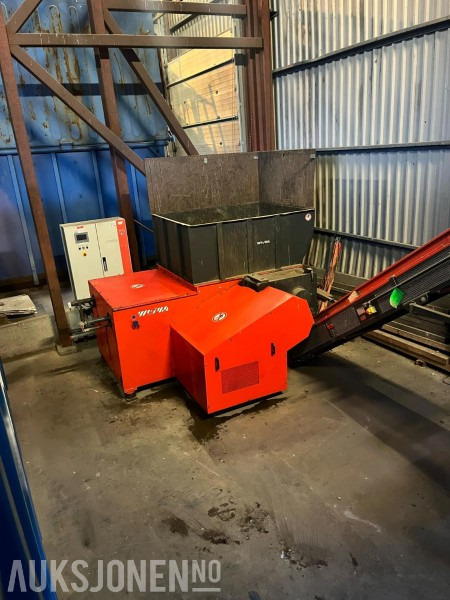 Triturador industrial 2021 Weima Avfallskvern WLK 1500 - 90 kW - Med transportbelte - Styreskap: foto 1
