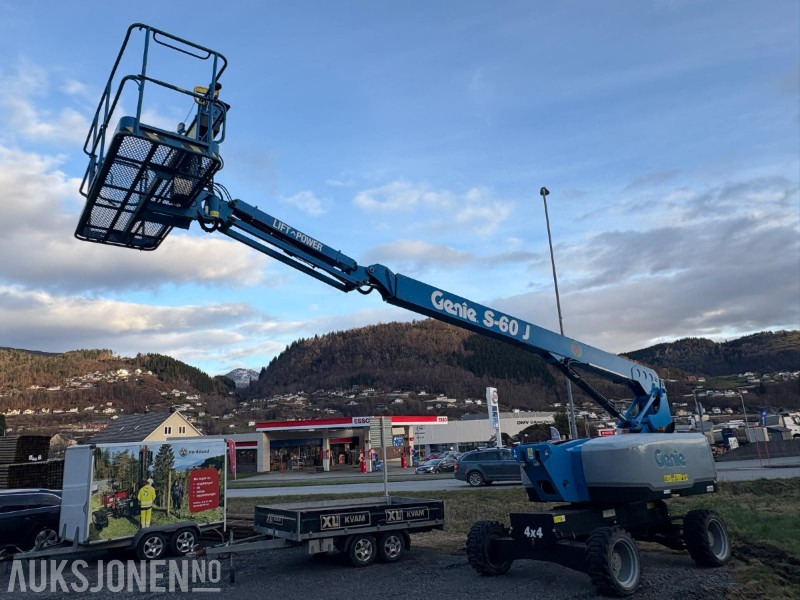 2021 mod Genie S-60 J - sertifisert til 10/26 - 803 timer - nylig utført service - Plataforma aérea: foto 1 2021 mod Genie S-60 J - sertifisert til 10/26 - 803 timer - nylig utført service - Plataforma aérea: foto 1