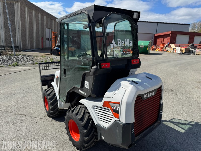 2022 Bobcat L23 kompaktlaster med skuffe, gafler og hydraulisksnøskjær - Mini pá carregadora: foto 5 2022 Bobcat L23 kompaktlaster med skuffe, gafler og hydraulisksnøskjær - Mini pá carregadora: foto 5