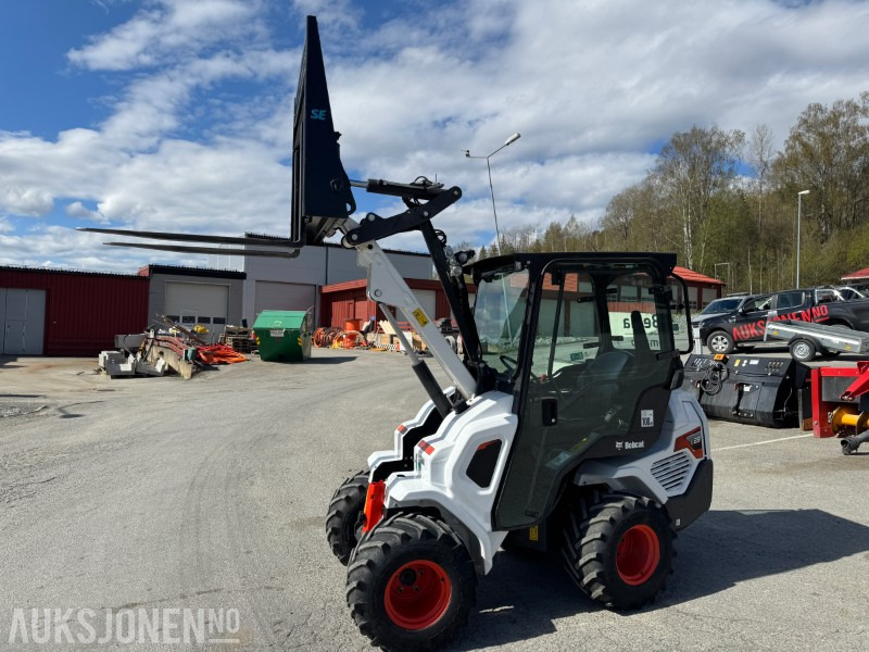 2022 Bobcat L23 kompaktlaster med skuffe, gafler og hydraulisksnøskjær - Mini pá carregadora: foto 3 2022 Bobcat L23 kompaktlaster med skuffe, gafler og hydraulisksnøskjær - Mini pá carregadora: foto 3