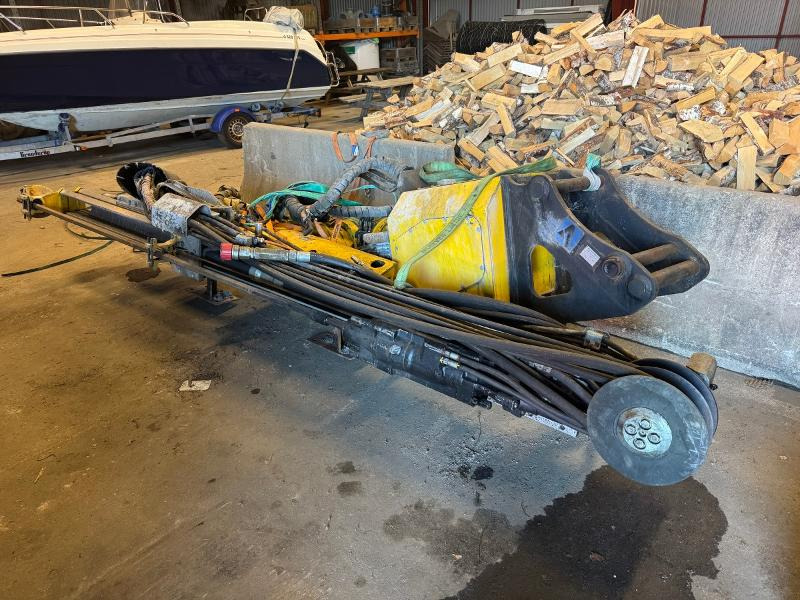 2022 Boretårn for gravemaskin – Kombifeste S60/S70 – Med COP 2238HD+ borhammer - Máquina de perfuração: foto 1 2022 Boretårn for gravemaskin – Kombifeste S60/S70 – Med COP 2238HD+ borhammer - Máquina de perfuração: foto 1