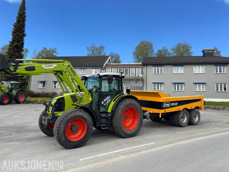 2022 Claas Arion 450 med laster - Trator: foto 2 2022 Claas Arion 450 med laster - Trator: foto 2