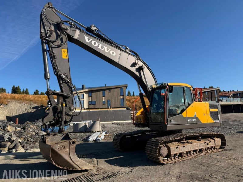 2022 Volvo EC220EL BELTEGRAVER ROTOTILT SERVICEHISTORIKK - Escavadeira: foto 2 2022 Volvo EC220EL BELTEGRAVER ROTOTILT SERVICEHISTORIKK - Escavadeira: foto 2