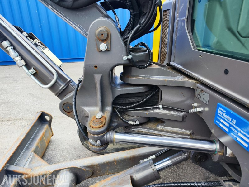 Mini escavadeira 2022 Volvo ECR50F – Velutstyrt kompaktgraver, kun 728 timer: foto 9