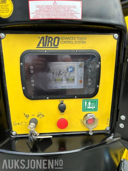 2023 AIRO A12 JE, elektrisk bomlift - Roterende Jibb - Arbeidshøyde 12,1 m. - Leveres med ny årskontroll! - Plataforma aérea: foto 4 2023 AIRO A12 JE, elektrisk bomlift - Roterende Jibb - Arbeidshøyde 12,1 m. - Leveres med ny årskontroll! - Plataforma aérea: foto 4