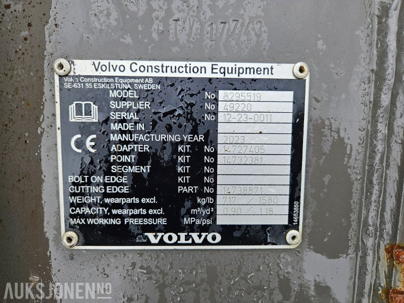Escavadeira 2023 Volvo EWR170E med alt utstyr!: foto 14