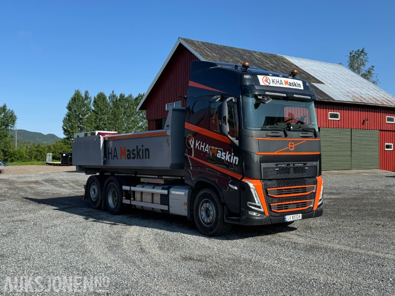 2023 Volvo FH - Krokbil med Dumperkasse og Maskinflak - Camião polibenne: foto 3 2023 Volvo FH - Krokbil med Dumperkasse og Maskinflak - Camião polibenne: foto 3