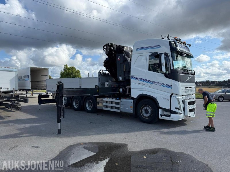 2023 Volvo FH500 KRANBIL HIABKRAN SERVICEHISTORIKK - Camião grua: foto 1 2023 Volvo FH500 KRANBIL HIABKRAN SERVICEHISTORIKK - Camião grua: foto 1
