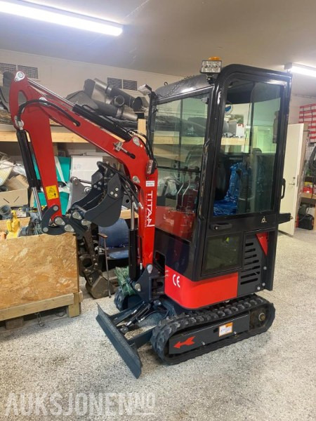 2024 Minigraver - Titanhi TE10 - Mini escavadeira: foto 3 2024 Minigraver - Titanhi TE10 - Mini escavadeira: foto 3