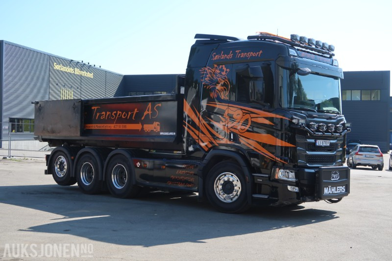 2024 Scania R590 8x4 brøyterigget krokbil m/ 24t JOAB krok - 12 000 km - serviceavtale - Camião polibenne: foto 5 2024 Scania R590 8x4 brøyterigget krokbil m/ 24t JOAB krok - 12 000 km - serviceavtale - Camião polibenne: foto 5