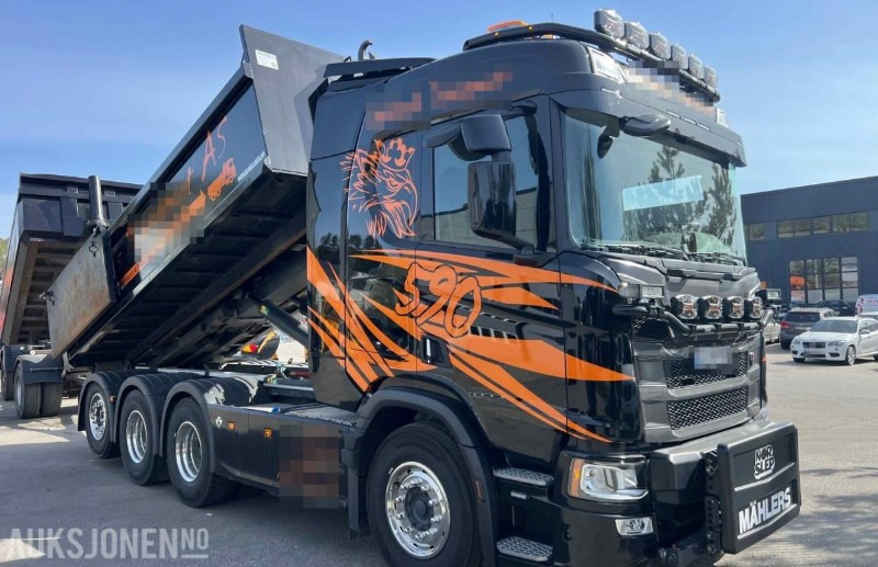 2024 Scania R590 8x4 krokbil - 12 000 km - serviceavtale - Camião polibenne: foto 4 2024 Scania R590 8x4 krokbil - 12 000 km - serviceavtale - Camião polibenne: foto 4