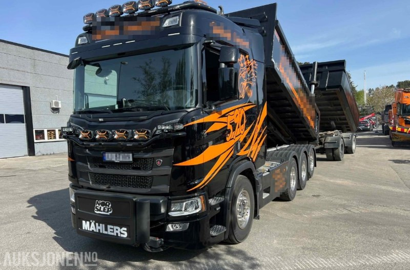 2024 Scania R590 8x4 krokbil - 12 000 km - serviceavtale - Camião polibenne: foto 5 2024 Scania R590 8x4 krokbil - 12 000 km - serviceavtale - Camião polibenne: foto 5