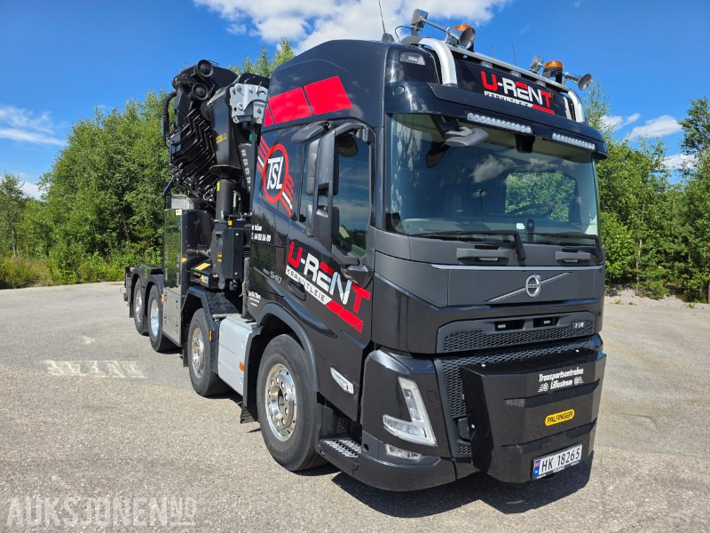 2024 Volvo FM 540 8X2 kranbil 165 tm med vinsj lasteflak elpumpe/el aggregat - Camião grua: foto 3 2024 Volvo FM 540 8X2 kranbil 165 tm med vinsj lasteflak elpumpe/el aggregat - Camião grua: foto 3