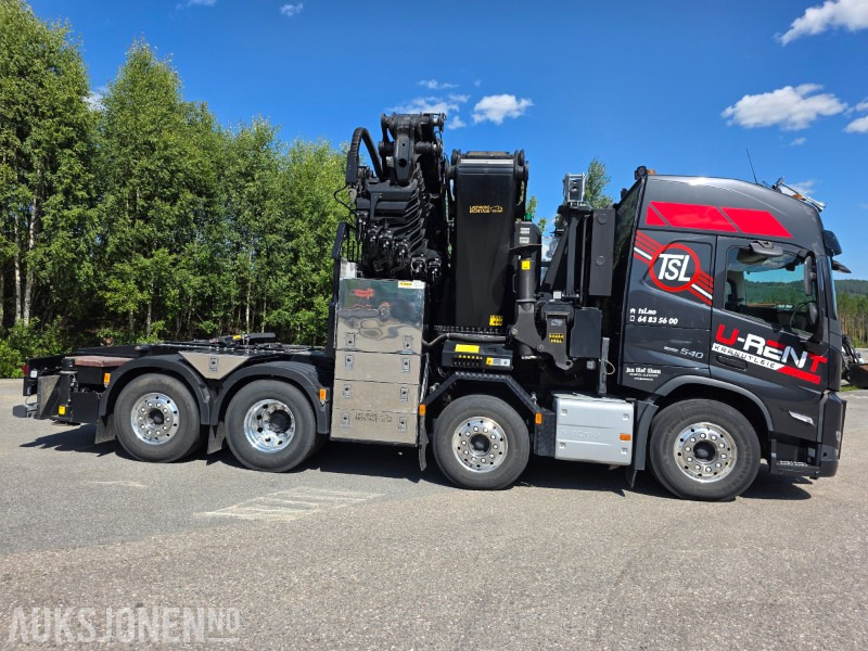 2024 Volvo FM 540 8X2 kranbil 165 tm med vinsj lasteflak elpumpe/el aggregat - Camião grua: foto 4 2024 Volvo FM 540 8X2 kranbil 165 tm med vinsj lasteflak elpumpe/el aggregat - Camião grua: foto 4