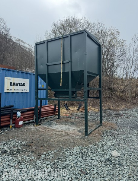 8m3 Strøsandsilo med varmeelement - Equipamento de construção: foto 1 8m3 Strøsandsilo med varmeelement - Equipamento de construção: foto 1