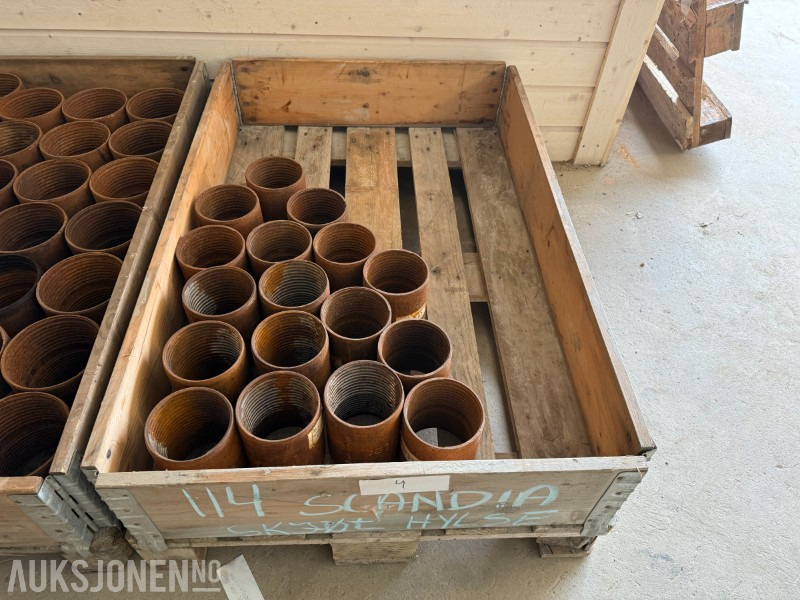 Andre Skjøtehylser til borerigg – SSAB – 7 paller - Máquina de perfuração: foto 5 Andre Skjøtehylser til borerigg – SSAB – 7 paller - Máquina de perfuração: foto 5