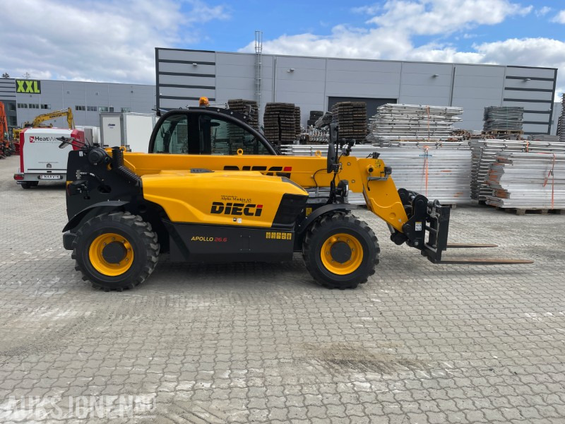 Dieci Apollo 26.6 Hyd pll gaffel skuffe og løftekrok - Empilhador telescópico: foto 3 Dieci Apollo 26.6 Hyd pll gaffel skuffe og løftekrok - Empilhador telescópico: foto 3