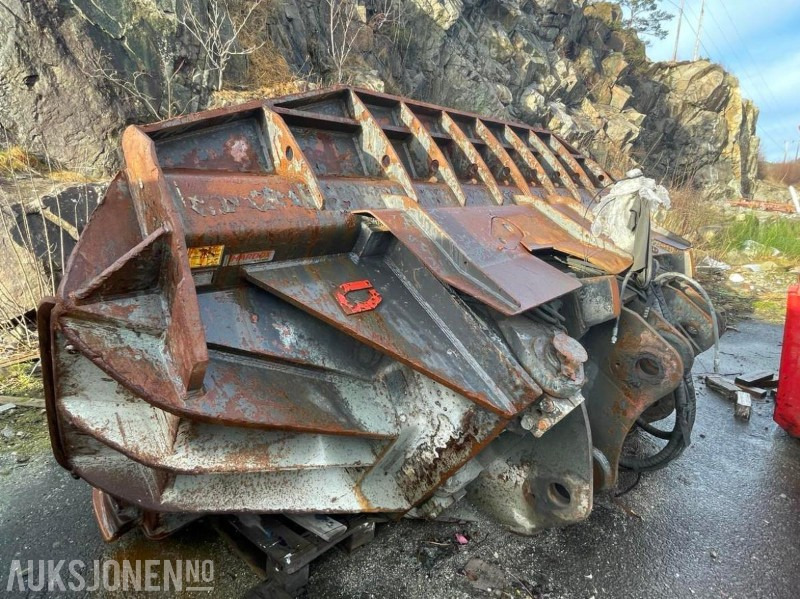 2018 Gjerstad hyd. sidetippskuff - 6100 l. - 9060 kg. - Hardox - Cat 986K - Equipamento para Máquina de construção: foto 2 2018 Gjerstad hyd. sidetippskuff - 6100 l. - 9060 kg. - Hardox - Cat 986K - Equipamento para Máquina de construção: foto 2