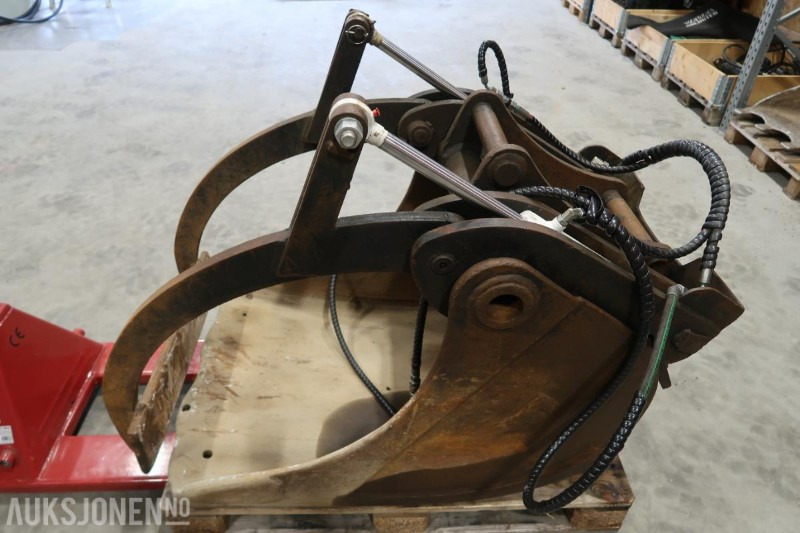 Hydraulisk sortering/rivsgrabb/steinklo med S50 feste - Equipamento para Máquina de construção: foto 1 Hydraulisk sortering/rivsgrabb/steinklo med S50 feste - Equipamento para Máquina de construção: foto 1