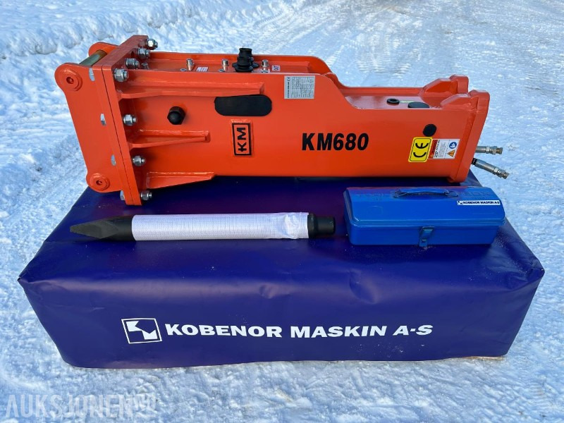 KM 680 s40 CE merket PIGGHAMMER 4-7 TONN MED SLANGER OG SPETT - Equipamento para Máquina de construção: foto 4 KM 680 s40 CE merket PIGGHAMMER 4-7 TONN MED SLANGER OG SPETT - Equipamento para Máquina de construção: foto 4