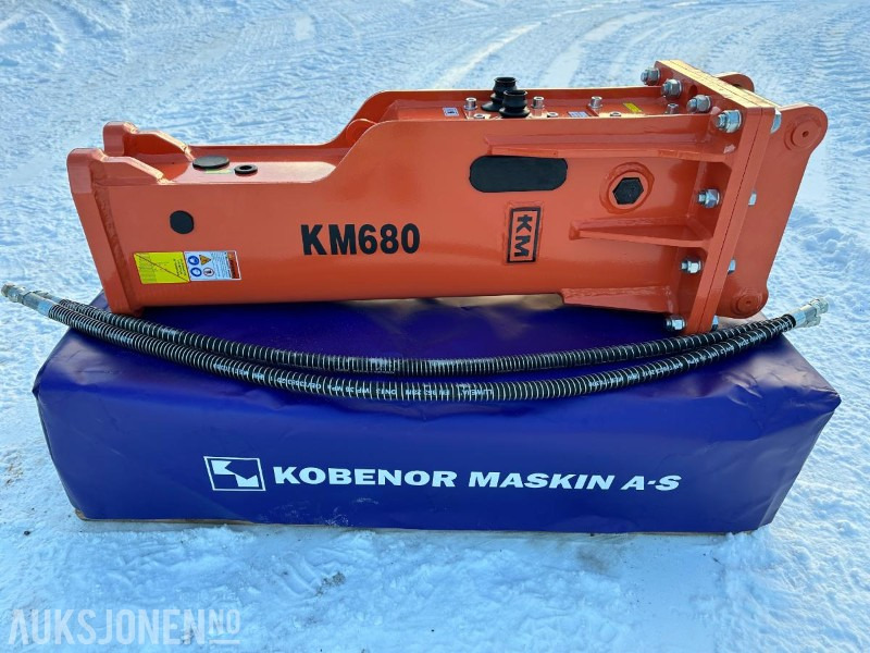 KM 680 s40 CE merket PIGGHAMMER 4-7 TONN MED SLANGER OG SPETT - Equipamento para Máquina de construção: foto 5 KM 680 s40 CE merket PIGGHAMMER 4-7 TONN MED SLANGER OG SPETT - Equipamento para Máquina de construção: foto 5