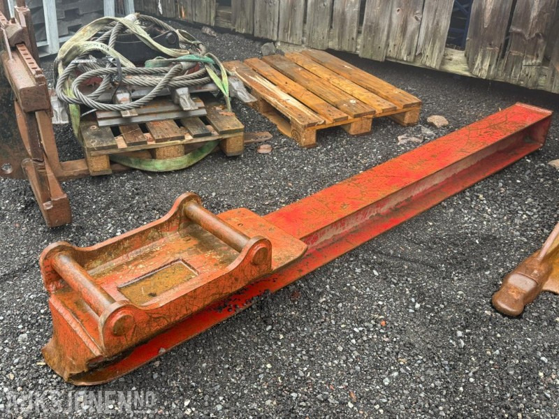 Mattejibb / kranbom med S60 feste - Equipamento para Máquina de construção: foto 1 Mattejibb / kranbom med S60 feste - Equipamento para Máquina de construção: foto 1