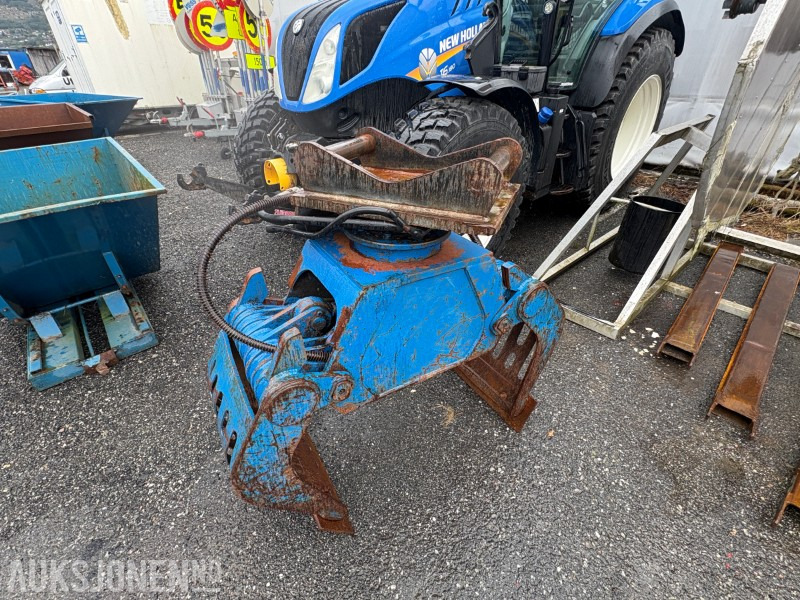 Sorteringsklo med hydraulisk rotator og S60-feste - Equipamento para Máquina de construção: foto 1 Sorteringsklo med hydraulisk rotator og S60-feste - Equipamento para Máquina de construção: foto 1