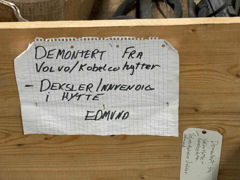Volvo Deksler og kabler - Equipamento para Máquina de construção: foto 2 Volvo Deksler og kabler - Equipamento para Máquina de construção: foto 2