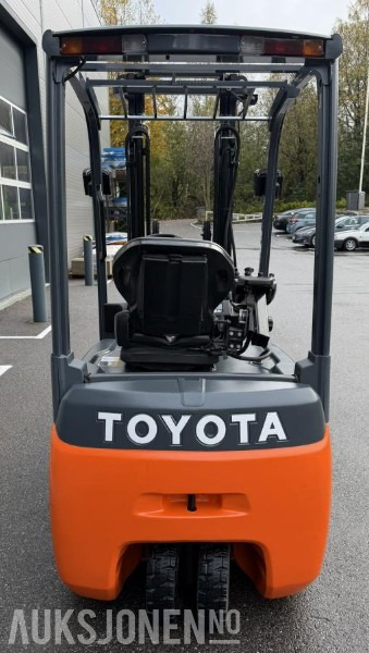 2010 Toyota 8FBET16 elektrisk gaffeltruck - Equipamento de movimentação: foto 4 2010 Toyota 8FBET16 elektrisk gaffeltruck - Equipamento de movimentação: foto 4