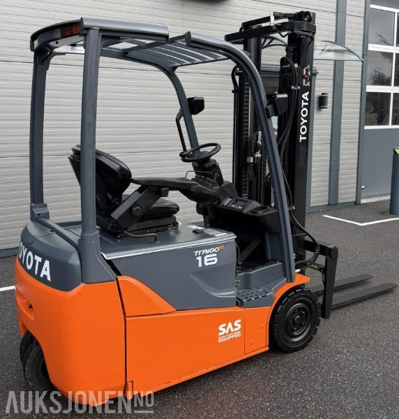 2010 Toyota 8FBET16 elektrisk gaffeltruck - Equipamento de movimentação: foto 3 2010 Toyota 8FBET16 elektrisk gaffeltruck - Equipamento de movimentação: foto 3