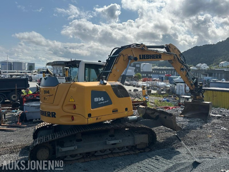 Escavadeira Liebherr R914 STD Compact Litronic Beltegraver - 2932 Timer - Sentralsmøring - Novatron 3D GPS - 4 Skuffer: foto 6