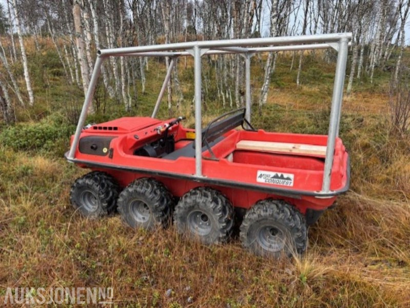 1994 Argo Conquest 8x8 Amfibisk Belter Tilhenger Vinsj - Máquina agrícola: foto 1 1994 Argo Conquest 8x8 Amfibisk Belter Tilhenger Vinsj - Máquina agrícola: foto 1