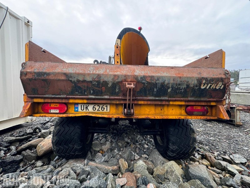 2014 Orkel Dumperhenger / traktorhenger DX130 - Maks nyttelast 13.290 kg - Máquina agrícola: foto 5 2014 Orkel Dumperhenger / traktorhenger DX130 - Maks nyttelast 13.290 kg - Máquina agrícola: foto 5