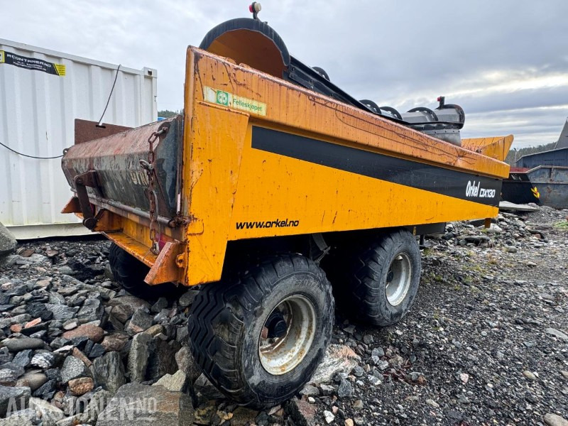 2014 Orkel Dumperhenger / traktorhenger DX130 - Maks nyttelast 13.290 kg - Máquina agrícola: foto 4 2014 Orkel Dumperhenger / traktorhenger DX130 - Maks nyttelast 13.290 kg - Máquina agrícola: foto 4