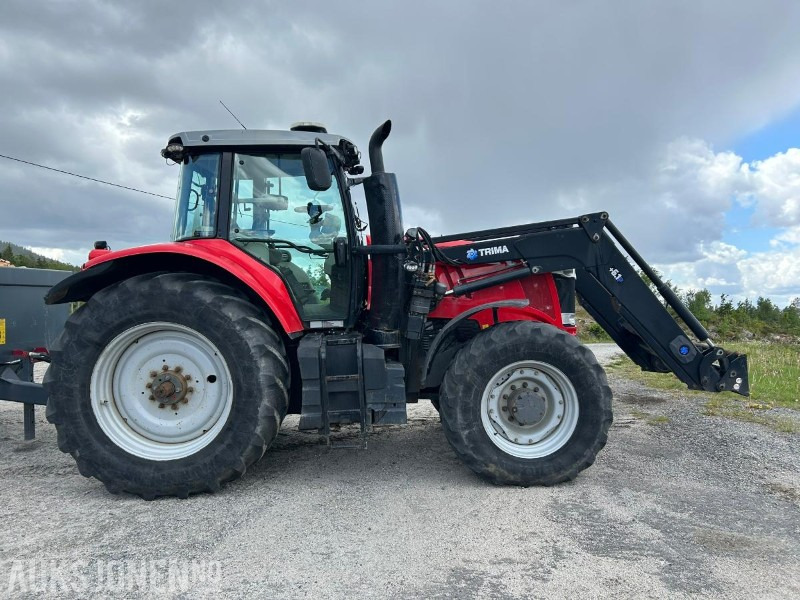 Massey Ferguson 7624 Dyna VT 50 km/t Frontlaster Brøyteplate - Trator: foto 5 Massey Ferguson 7624 Dyna VT 50 km/t Frontlaster Brøyteplate - Trator: foto 5