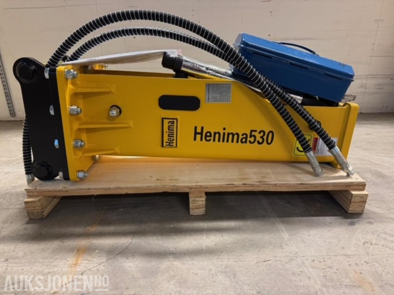 NY HENIMA PIGGHAMMER TIL 2,5-4,5 TONNS GRAVEMASKIN S40 - Martelo hidráulico para Máquina de construção: foto 1 NY HENIMA PIGGHAMMER TIL 2,5-4,5 TONNS GRAVEMASKIN S40 - Martelo hidráulico para Máquina de construção: foto 1
