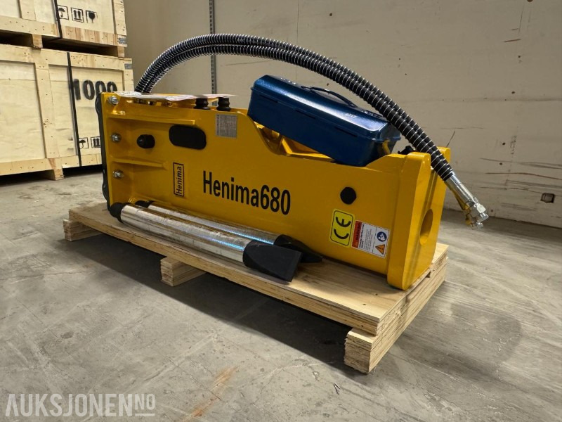 NY HENIMA PIGGHAMMER TIL 4-7 TONNS GRAVEMASKIN S40 M/GARANTI - Martelo hidráulico para Máquina de construção: foto 3 NY HENIMA PIGGHAMMER TIL 4-7 TONNS GRAVEMASKIN S40 M/GARANTI - Martelo hidráulico para Máquina de construção: foto 3