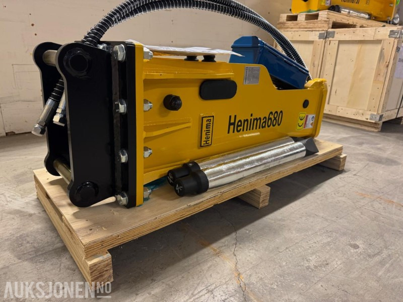 NY HENIMA PIGGHAMMER TIL 4-7 TONNS GRAVEMASKIN S40 M/GARANTI - Martelo hidráulico para Máquina de construção: foto 2 NY HENIMA PIGGHAMMER TIL 4-7 TONNS GRAVEMASKIN S40 M/GARANTI - Martelo hidráulico para Máquina de construção: foto 2